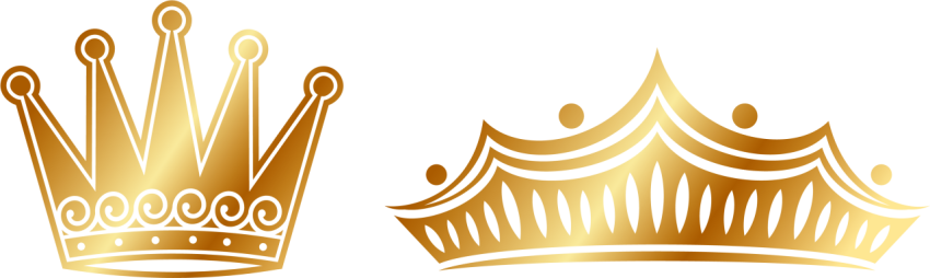 Euclidean Vector Crown   Gold Crown Vector Png