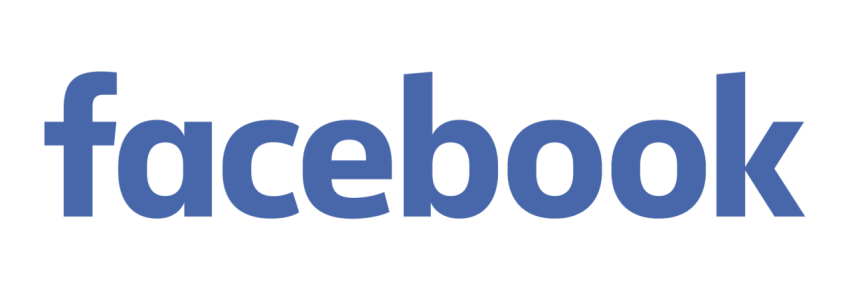 Logo text   Facebook Blue