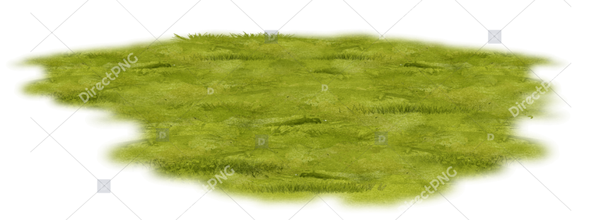 Flat grass layer clipart