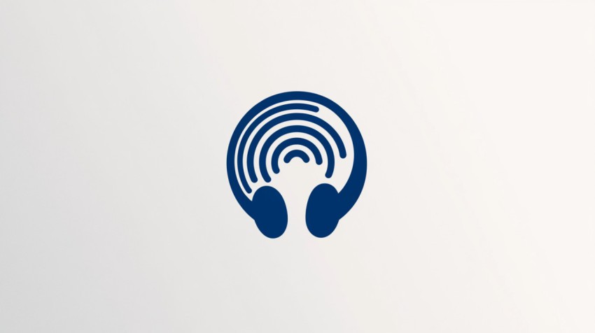 Symbolic audio logo image