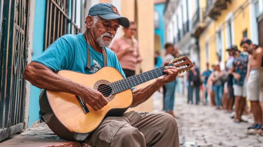 Man playing guitar