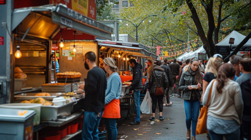 Bustling Food Market (2)