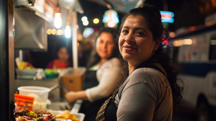 Nighttime Food Stall