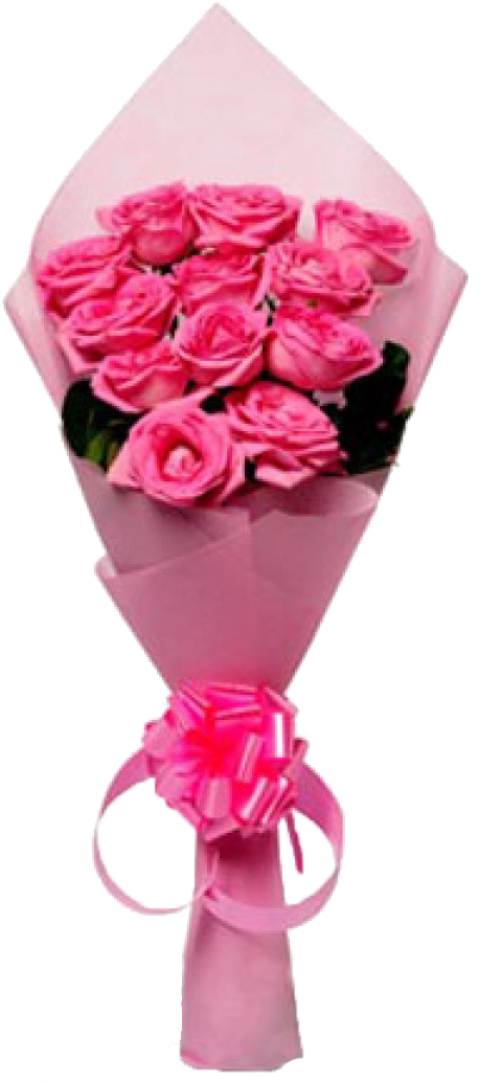 Pink Rose Flower Gift, HD Png