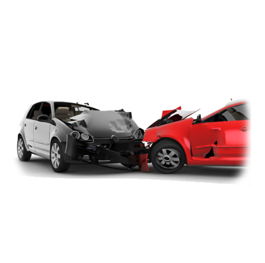 Car accident, crash, png picture, leave the material png