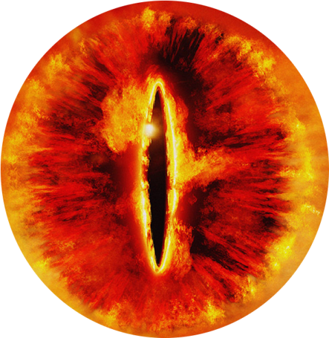 Evil Eye Png   Eye Of Sauron I See You, Transparent Png