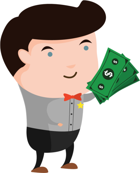 Money  people With Money Clipart   Man With Money Cartoon