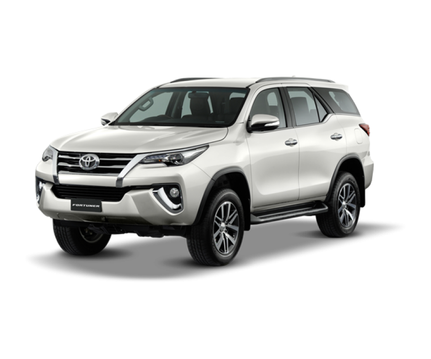 Toyota Fortuner   Road Cartoon