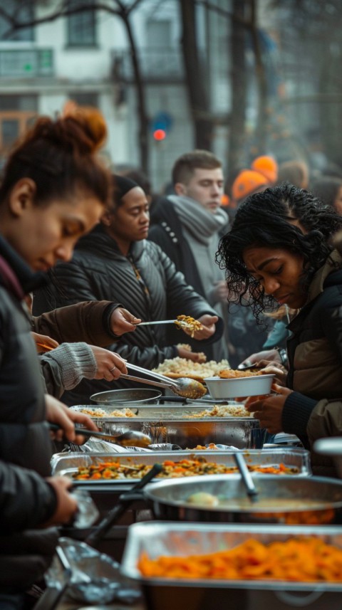 Outdoor Food Serving