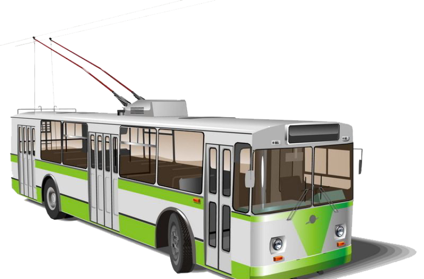 Trolleybus green