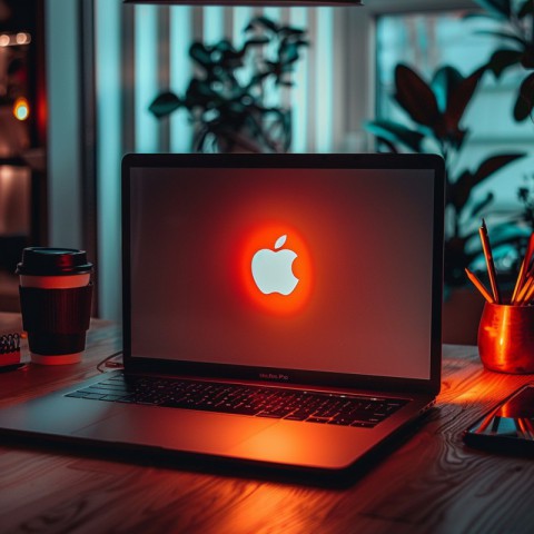 Illuminated Apple Logo