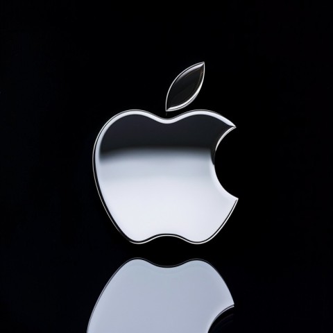 Sleek Apple Logo Image