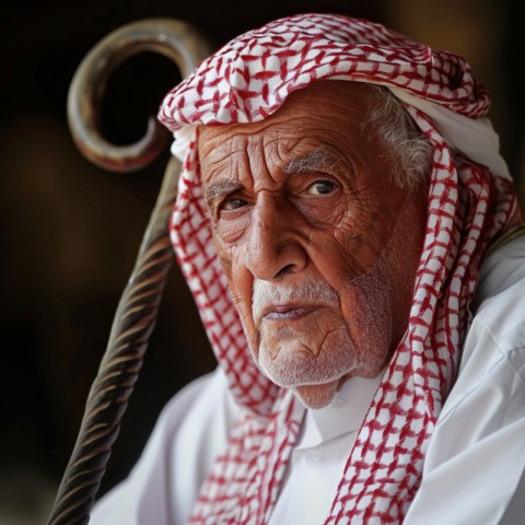 Elderly Arab Man