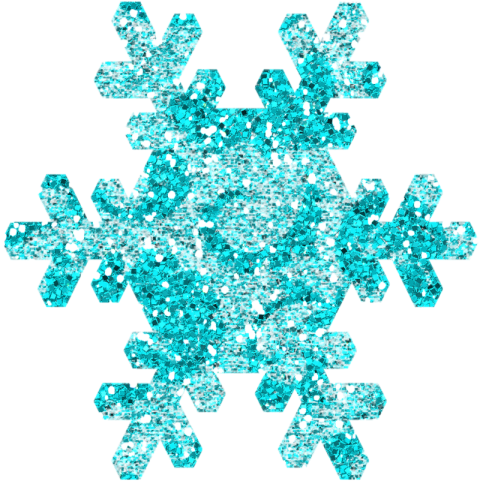 Snowflake Sparkles Clip Art