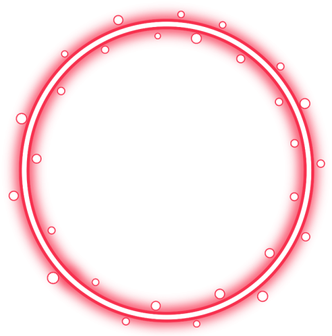 Transparent Neon Circle Png, Png