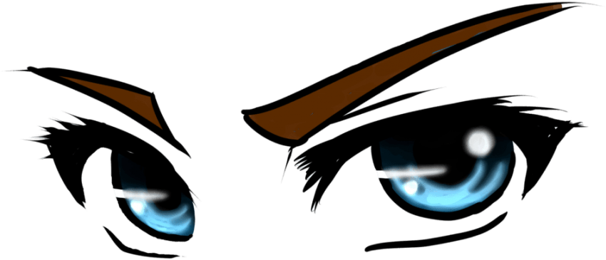 Transparent Png Eye   Anime Eyes Transparent Background