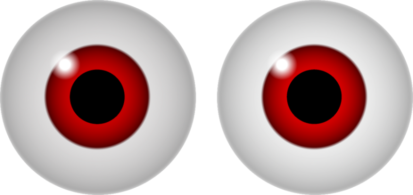 Red Eye Googly Eyes Color Clip Art   Red Googly Eyes Png