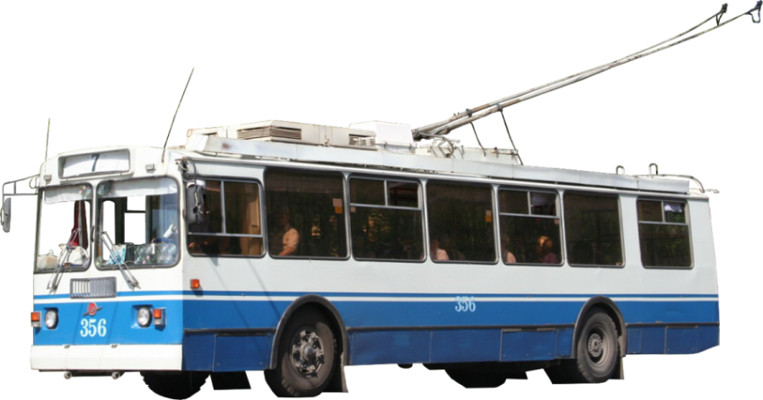 Trolleybus png image download