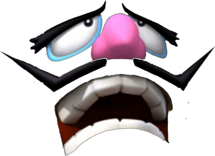 Transparent Waluigi Mustache Png   Waluigi Mustache Transparent