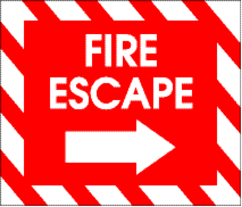 Fire Escape Clipart