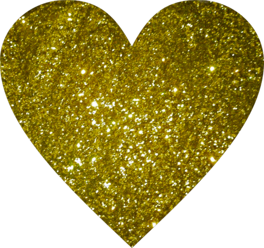 Glitter Heart Png   Hearts In Sparkle Stickers