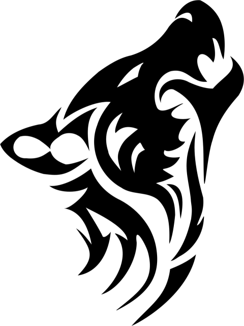 Tattoo wolf png image free