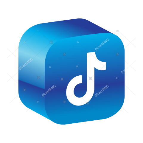 3D SOCIAL MEDIA ICON