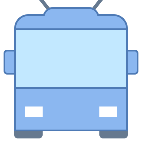 Trolleybus icon png