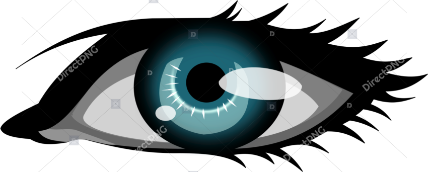 Olhar The Big Image   Blue Eye Clip Art