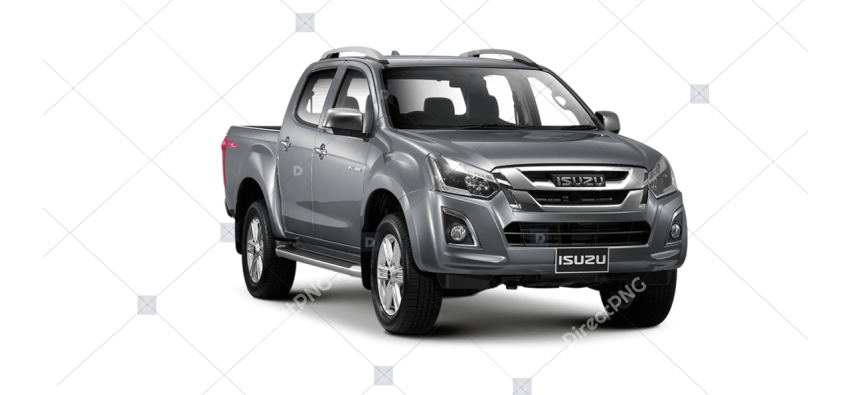 Silver Pickup Truck png image