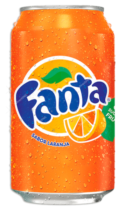 Fanta Orange Can Beverage