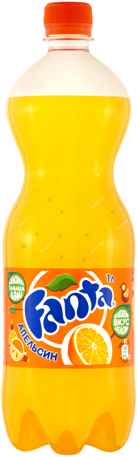 Fanta Orange Bottle