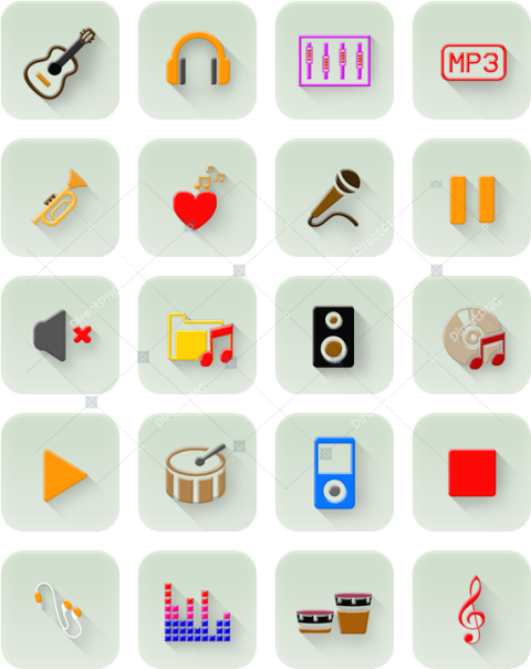 Icon Pack Music Icons