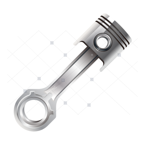 Piston illustration, Car Internal combustion engine Euclidean, creative drive rod car engine