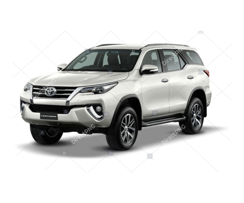 Toyota Fortuner   Road Cartoon