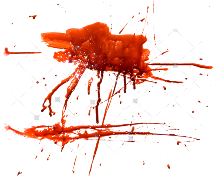 Handprint Blood PNG Image