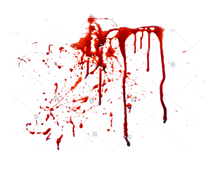 Splatter Drip Blood PNG Image