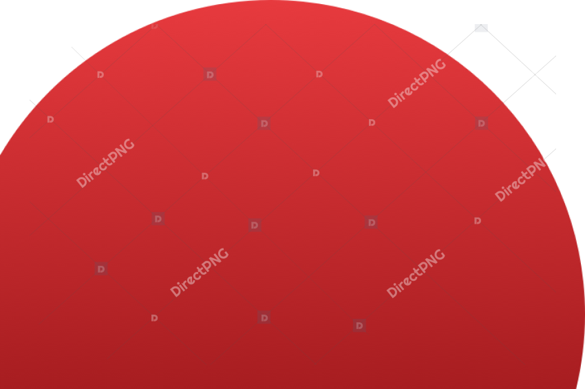 Semi Circle Png   Half A Red Circle Png