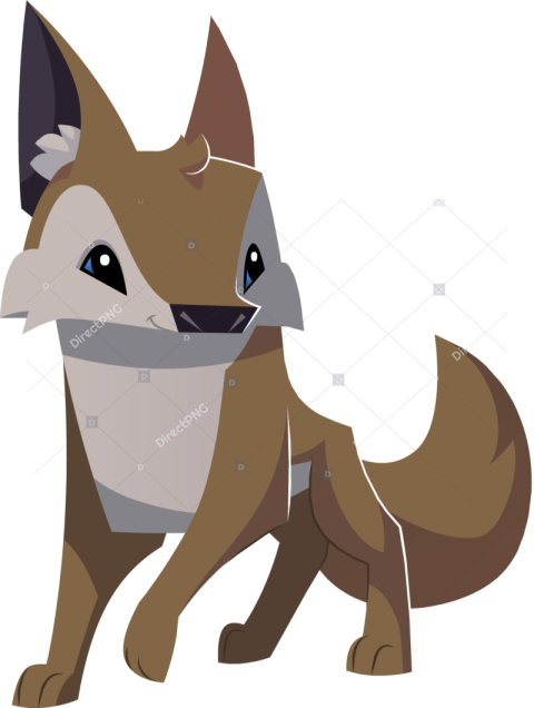 Transparent Jackal Png   Animal Jam Play Wild Coyote