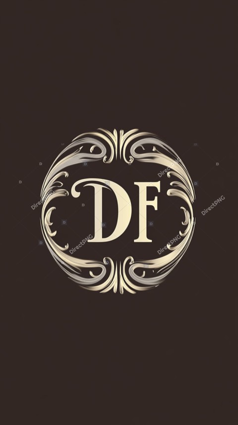 Elegant DF Monogram