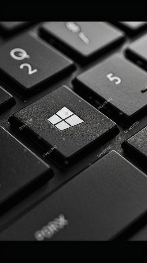 Windows Key Close up