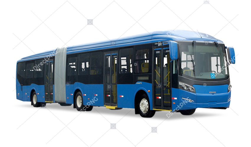 Blue City Bus   Public Transport png image