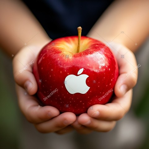 Holding Modified Apple image