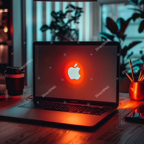 Illuminated Apple Logo