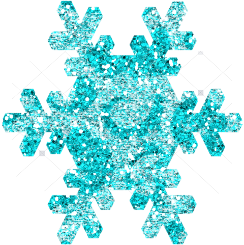 Snowflake Sparkles Clip Art