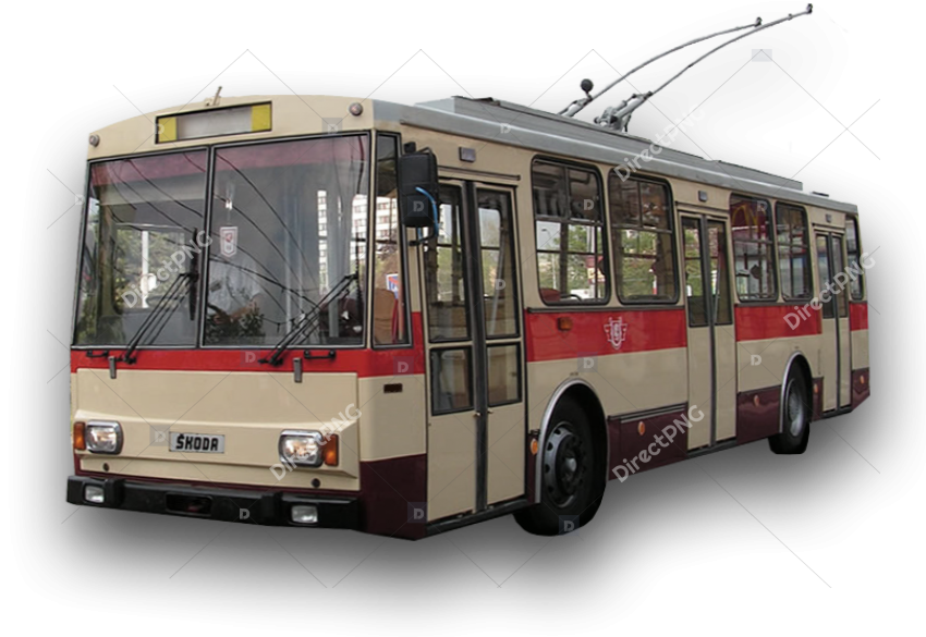 Trolleybus png long