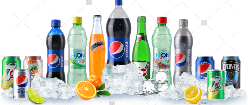 Assorted Soft Drink Bottles