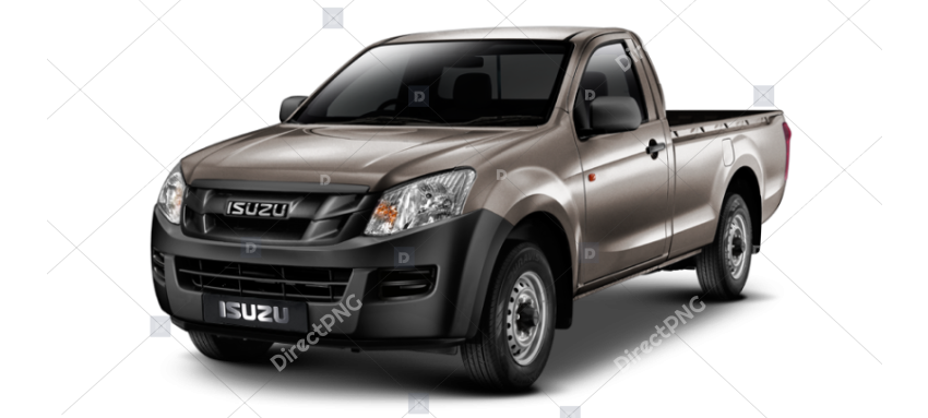 Black Pickup Truck   Isuzu png image