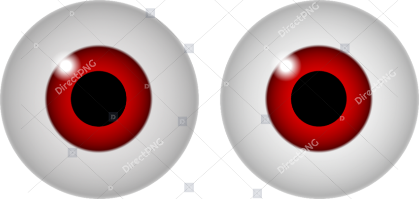 Red Eye Googly Eyes Color Clip Art   Red Googly Eyes Png