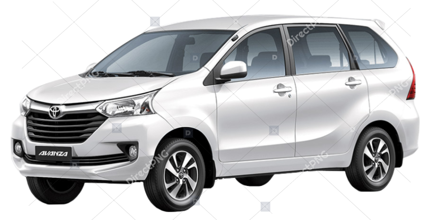 White Compact Family SUV png image